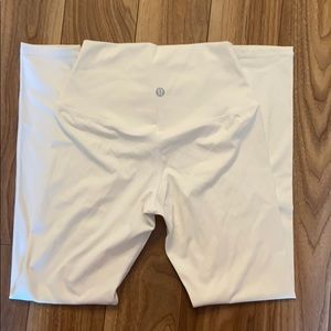 Rare! White Lululemon Align Leggings